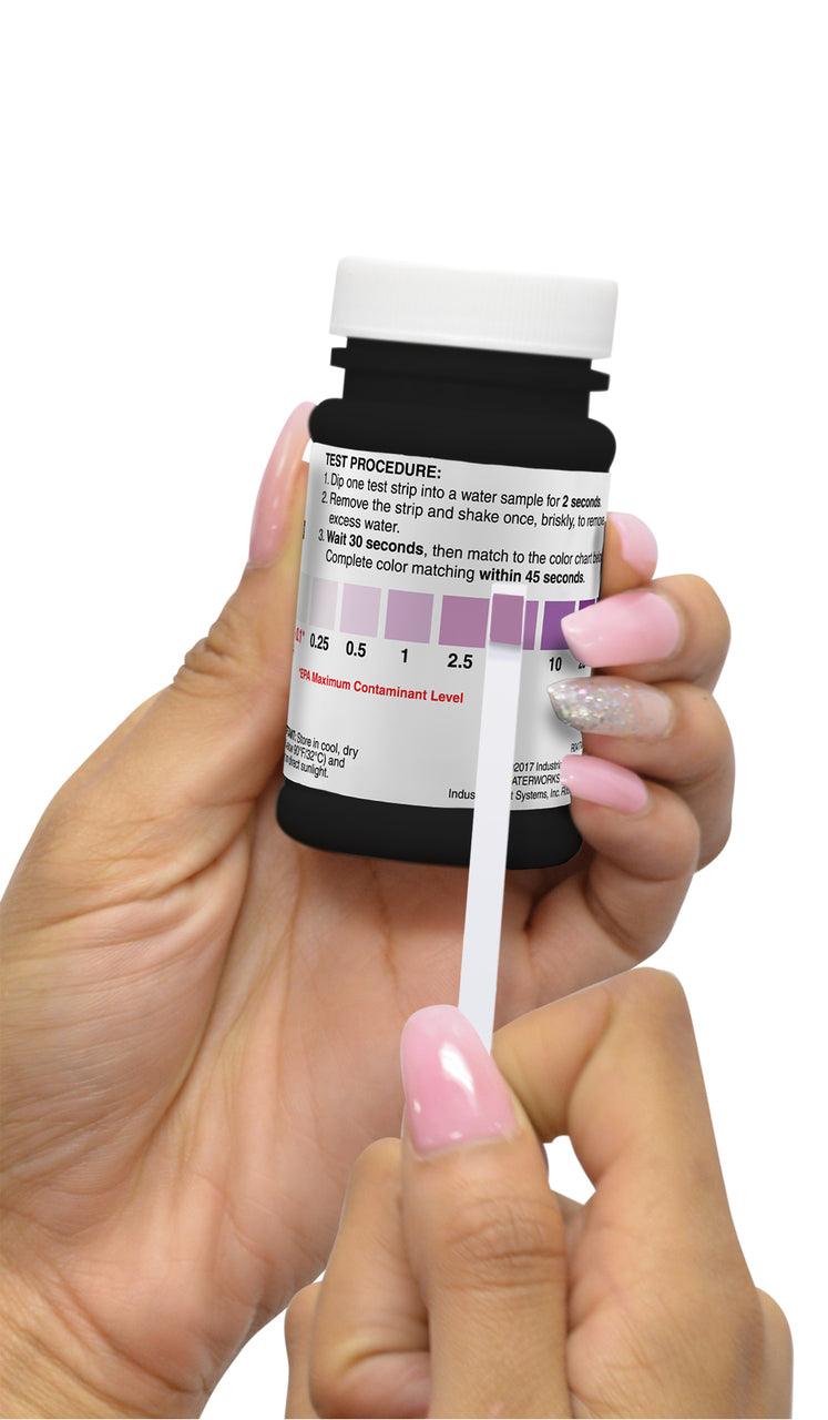 WaterWorks™ Chromate (Chromium) 0.1-50ppm (Bottle of 50 test strips) - Nano Clean Water Testing (Europe)
