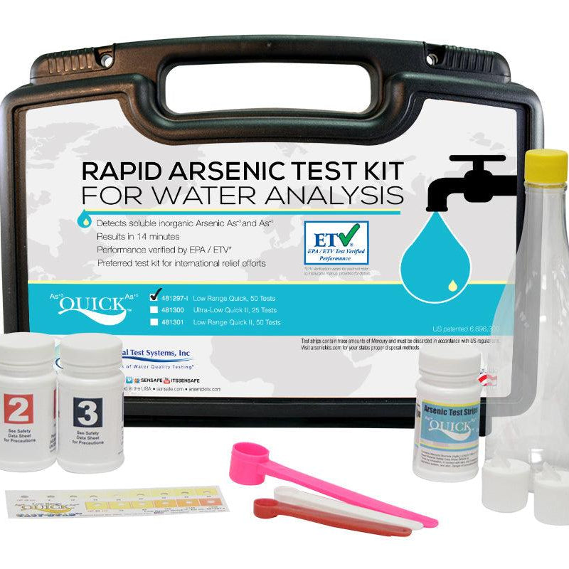 Quick™ Arsenic Low-Range - Nano Clean Water Testing (Europe)