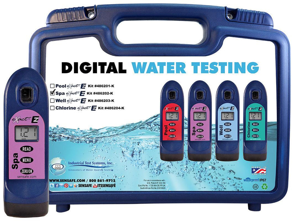 Spa eXact® EZ Photometer Starter Kit (complete spa testing kit) - Nano Clean Water Testing (Europe)