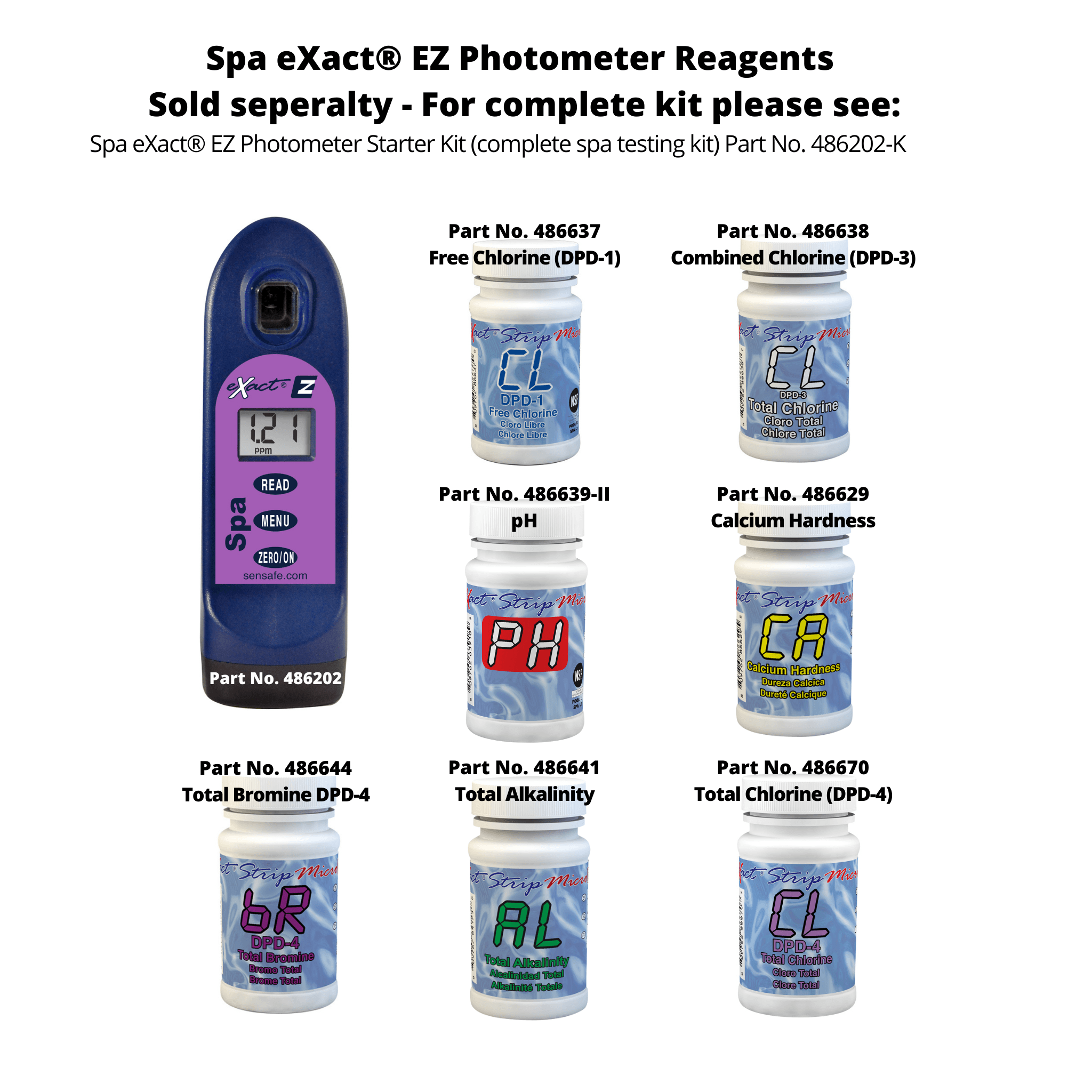 Spa eXact® EZ Photometer - Nano Clean Water Testing (Europe)