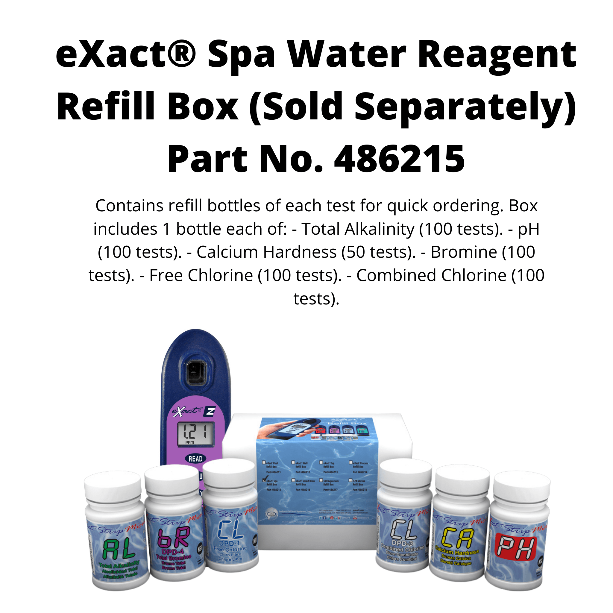 Spa eXact® EZ Photometer - Nano Clean Water Testing (Europe)