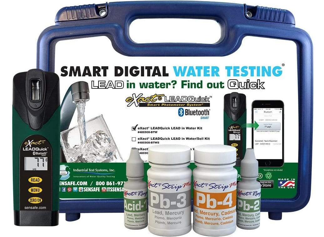 ITS eXact® LEADQuick® w/Bluetooth® Water Test Kit