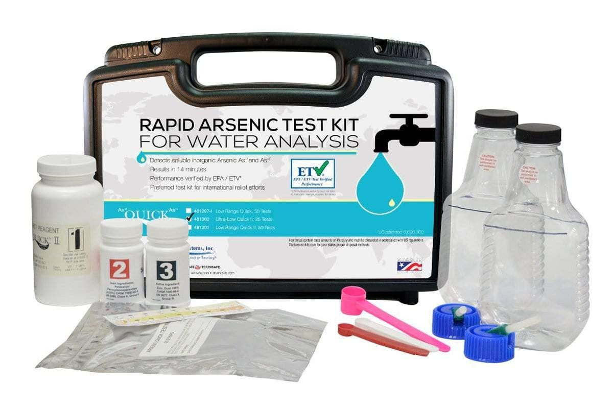 Quick™ Arsenic Ultra-Low II 25 Tests | ITS Europe – Nano Clean Water