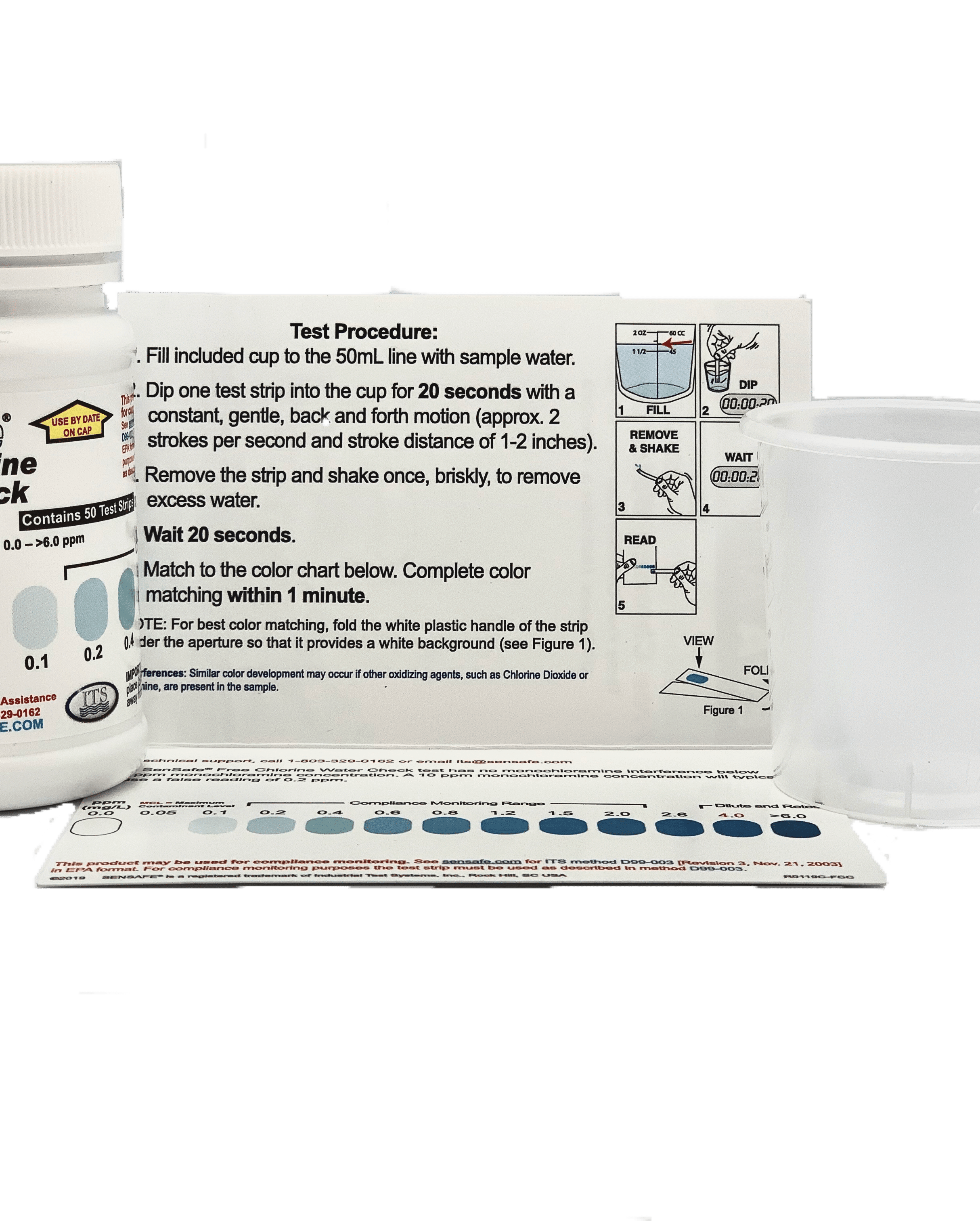 ITS SenSafe® Free Chlorine Water Check