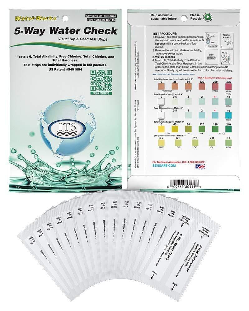 ITS WaterWorks™ 5-Way Water Check Eco Packs