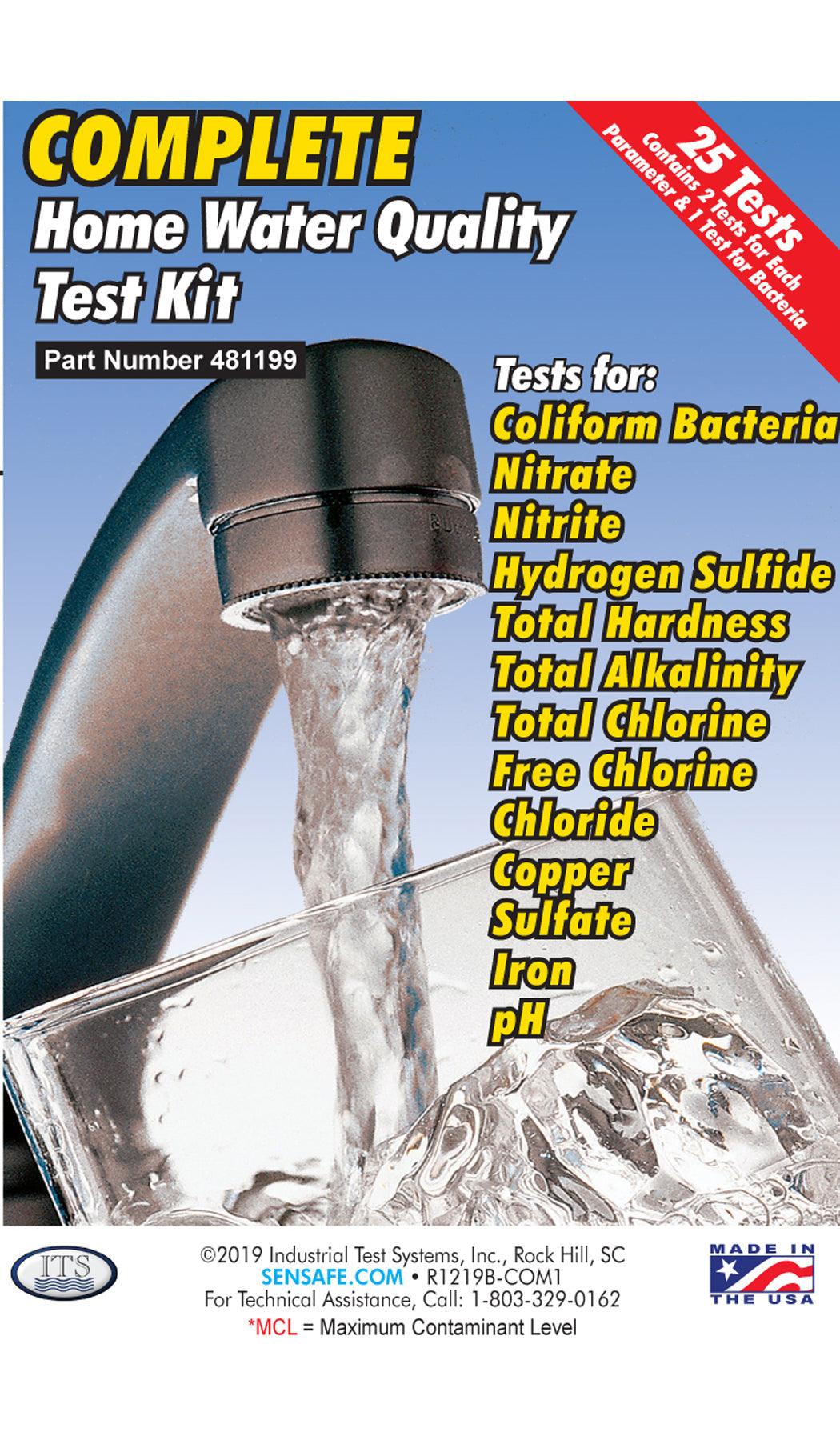 ITS Complete Home Water Quality Test Kit (NCW-481199) – Nano Clean Water
