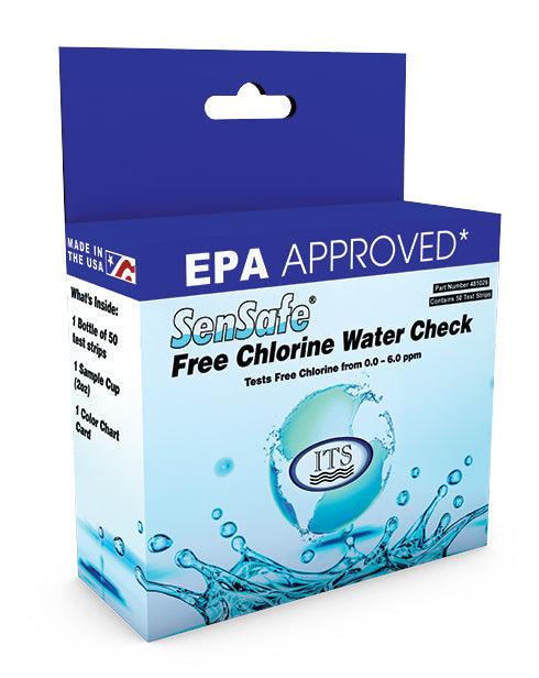 SenSafe® Free Chlorine Water Check - Nano Clean Water Testing (Europe)