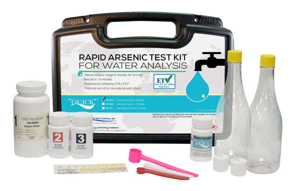 Quick™ Arsenic Low-Range - Nano Clean Water Testing (Europe)