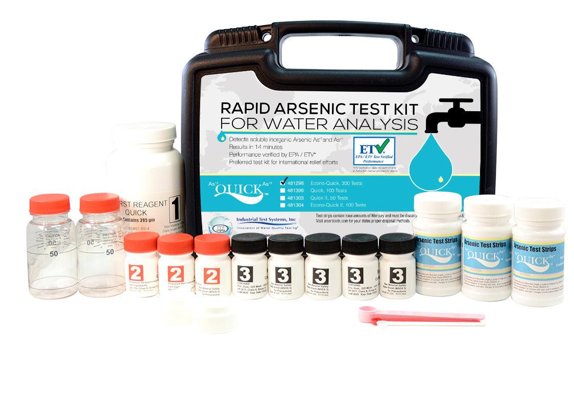 Quick™ Arsenic Econo (300 tests) - Nano Clean Water Testing (Europe)