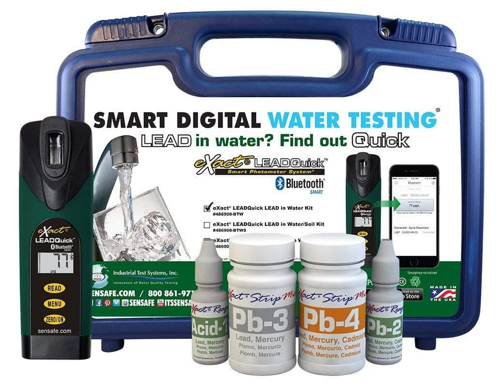 ITS eXact® LEADQuick® w/Bluetooth® Water Test Kit